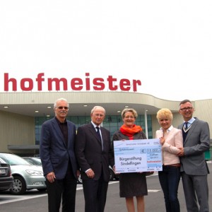 15.000€ für die Bürgerstiftung