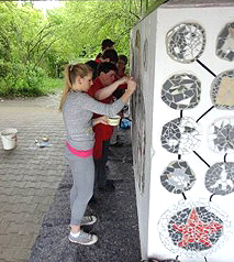 Mosaik-Projekt an der Realschule am Goldberg