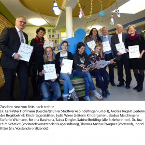 Dr. Hoffmann-Stadtwerke Sindelfingen übergibt Märchenbücher